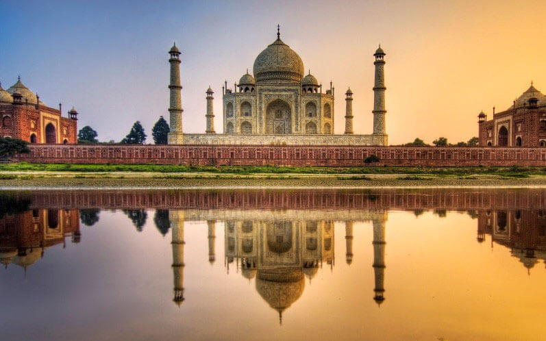 The Taj Mahal, India