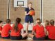 Children in sports class