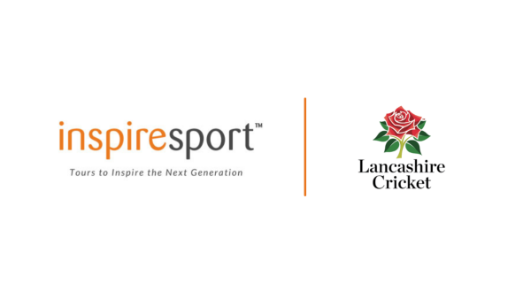 _inspiresport and Lancashire Cricket lock up logo