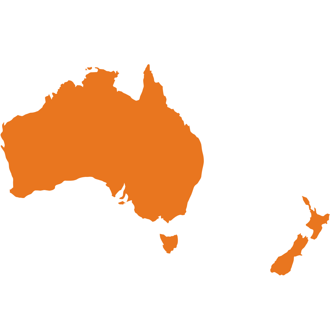 Australia & NZ Map