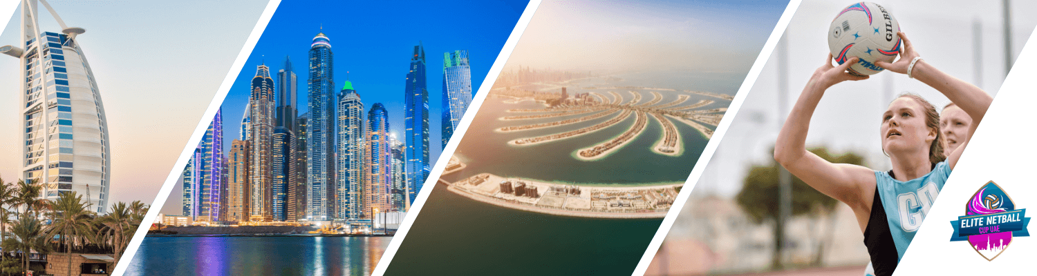 Elite Netball Cup UAE Banner